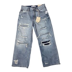 KanCan, Wide Leg, Cropped, Womens NWT Jeans, Size 24x25